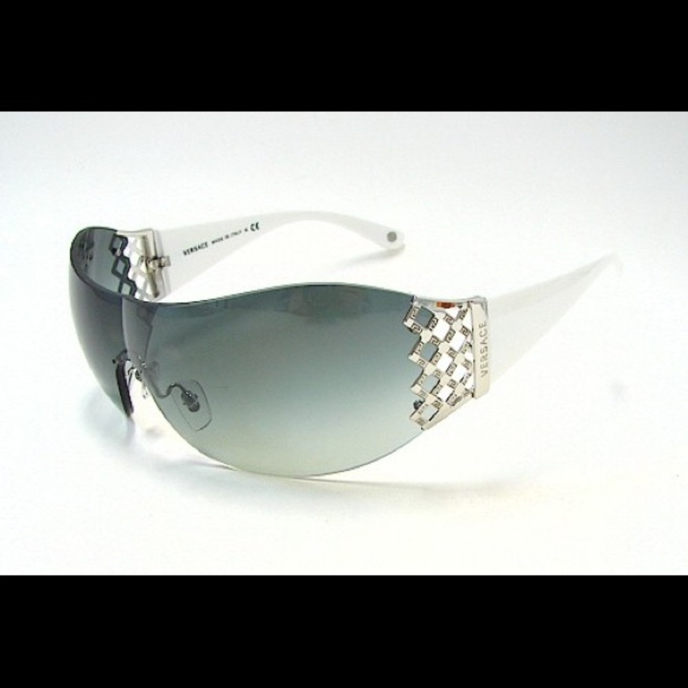 Versace White Gradient Sunglasses Model 4158